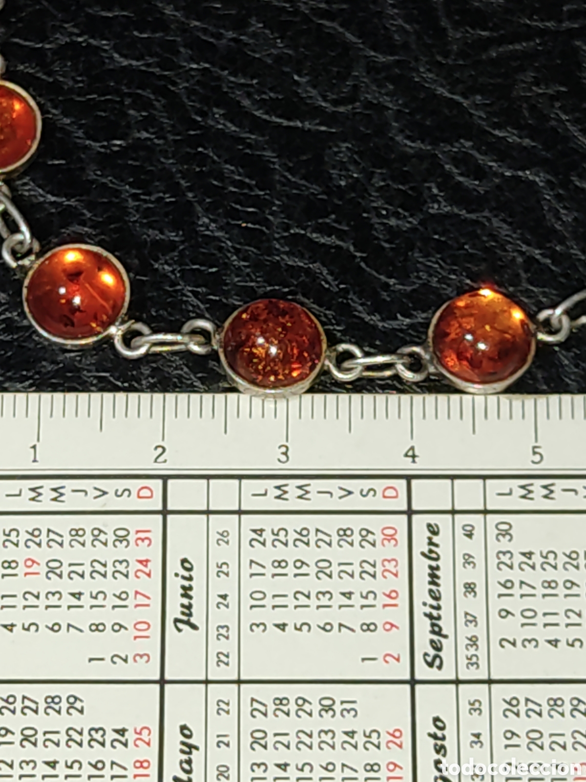 Joyeria: Pulsera de &aacute;mbar y plata 925. - Foto 2