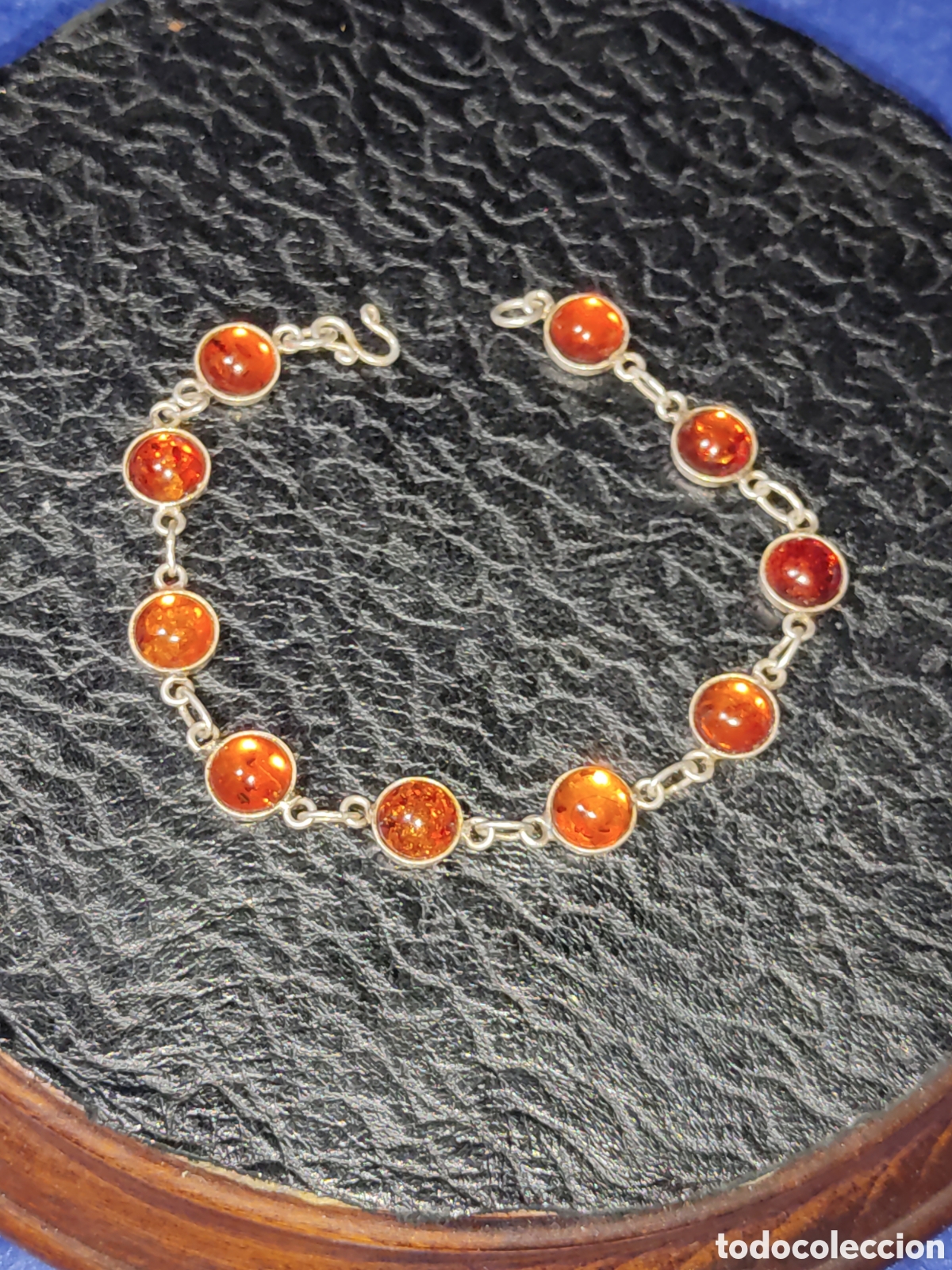 Joyeria: Pulsera de &aacute;mbar y plata 925. - Foto 3