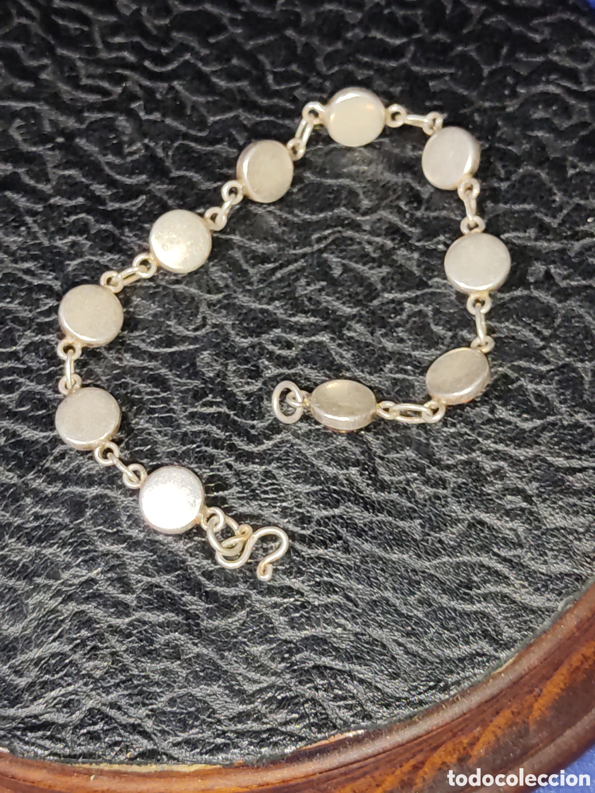 Joyeria: Pulsera de &aacute;mbar y plata 925. - Foto 4