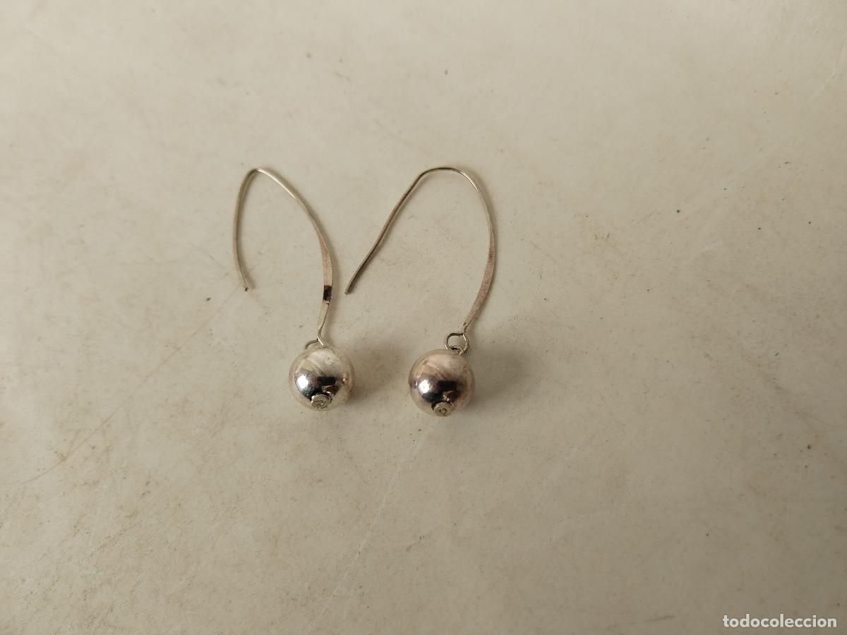 Joyeria: pendientes bola en plata de ley - Foto 3