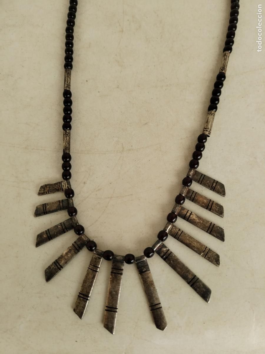 Joyeria: collar de onix en plata de ley - Foto 1