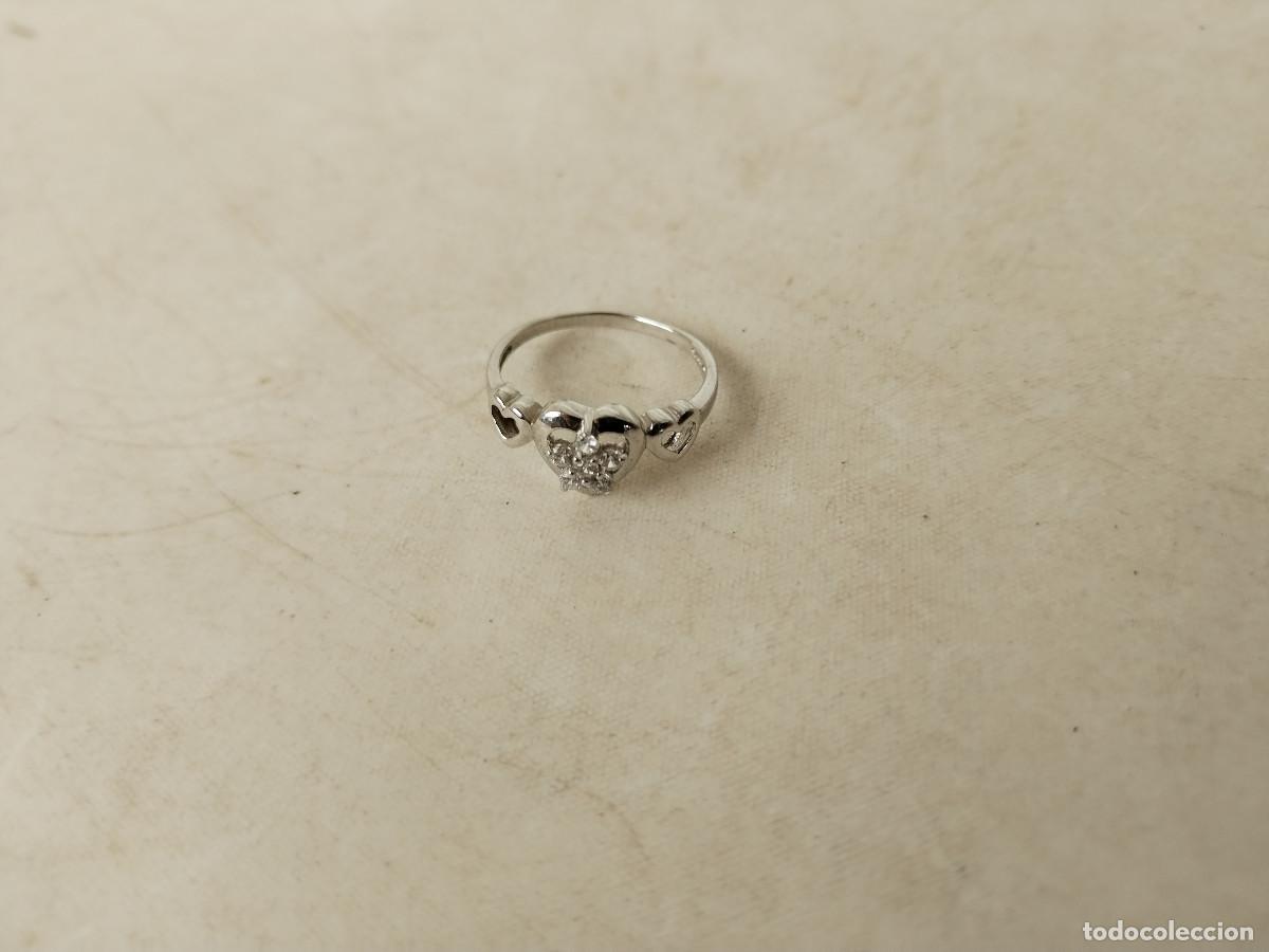 Joyeria: anillo corazones en plata de ley - Foto 5