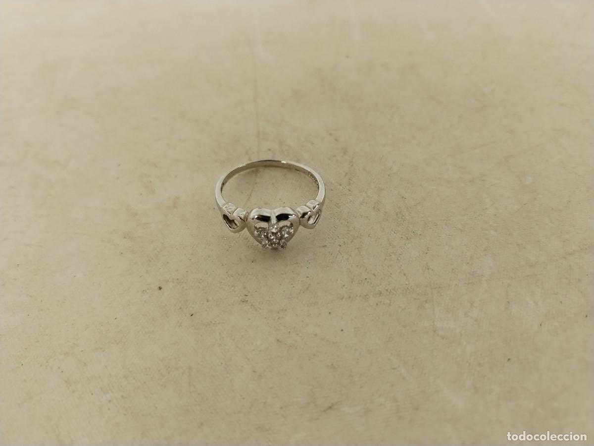 Joyeria: anillo corazones en plata de ley - Foto 1