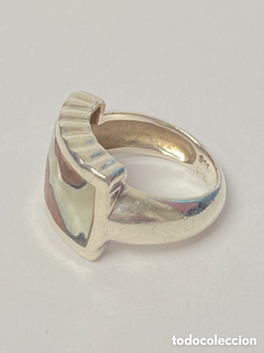 Joyeria: Sortija de plata y n&aacute;car/S60 - Foto 7