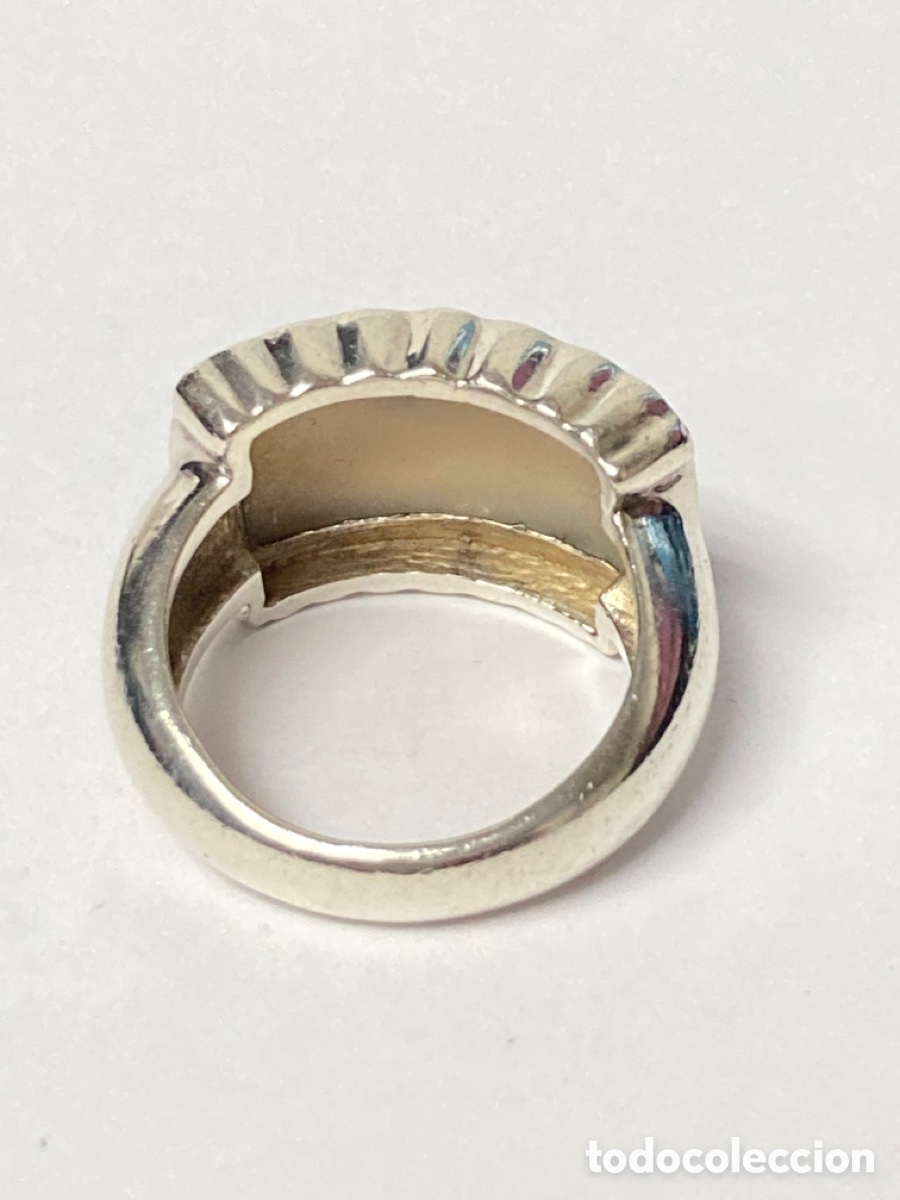 Joyeria: Sortija de plata y n&aacute;car/S60 - Foto 9
