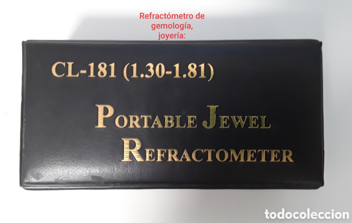 Joyeria: Refract&oacute;metro de gemolog&iacute;a, joyer&iacute;a. Herramienta - Foto 1