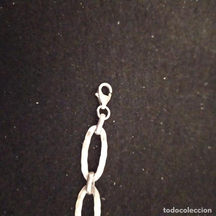 Joyeria: PULSERA DE PLATA CON ESLABONES. PESO 12 gr Y 20 cm - Foto 2