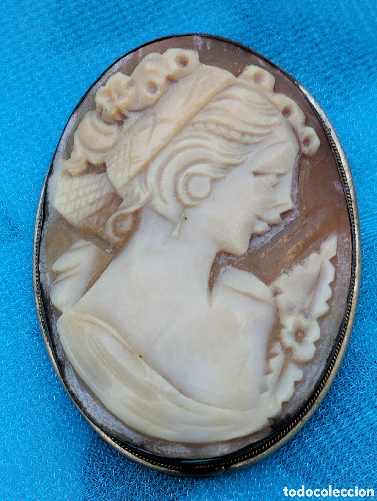 Joyeria: Espectacular broche de plata antiguo 4cmX3.50cm - Foto 2