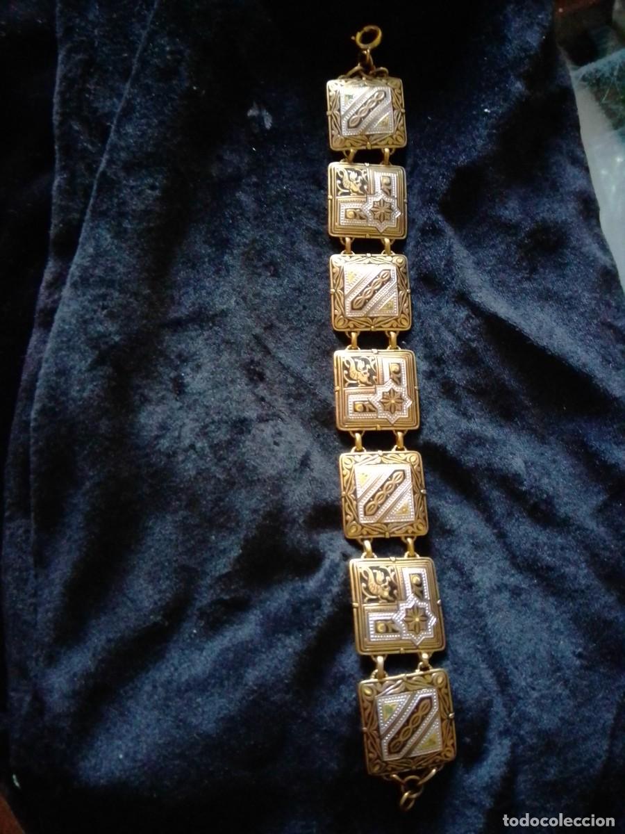 Joyeria: PULSERA ORO TOLEDANO DAMASQUINADO - Foto 1
