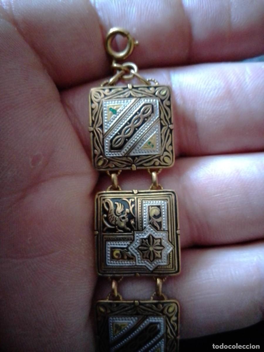 Joyeria: PULSERA ORO TOLEDANO DAMASQUINADO - Foto 2