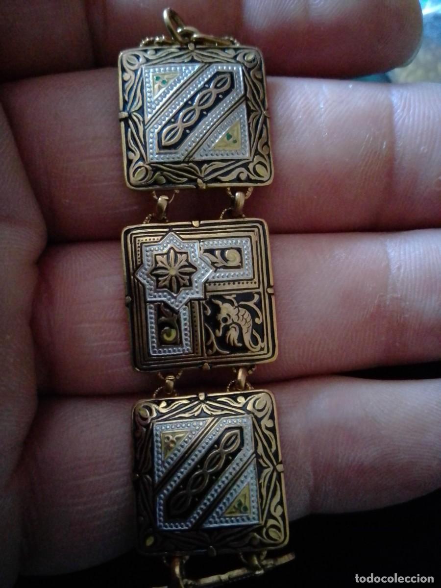 Joyeria: PULSERA ORO TOLEDANO DAMASQUINADO - Foto 3