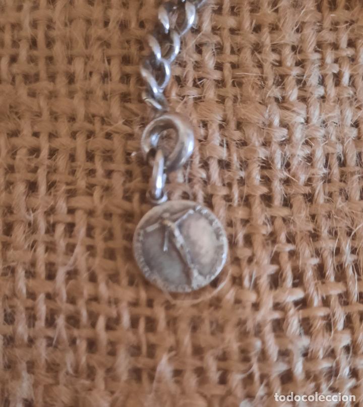 Joyeria: PULSERA Y MEDALLA EN PLATA DE LEY. - Foto 3