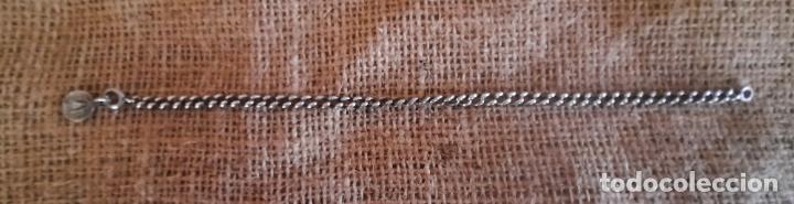 Joyeria: PULSERA Y MEDALLA EN PLATA DE LEY. - Foto 4