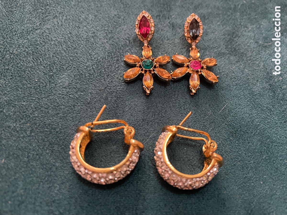 Joyeria: Lote de pendientes de fantas&iacute;a - Foto 2
