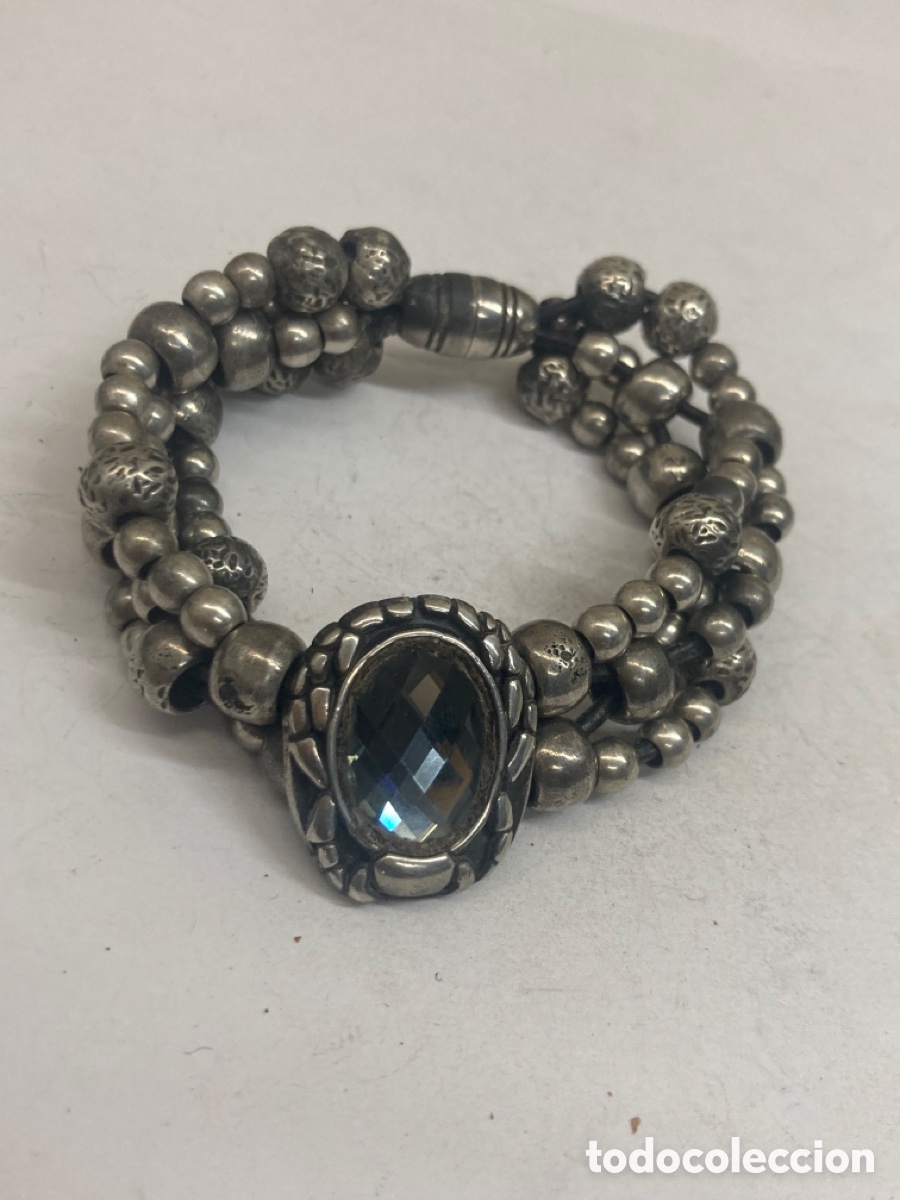 Joyeria: Pulsera de plateada el&aacute;stica - Foto 1