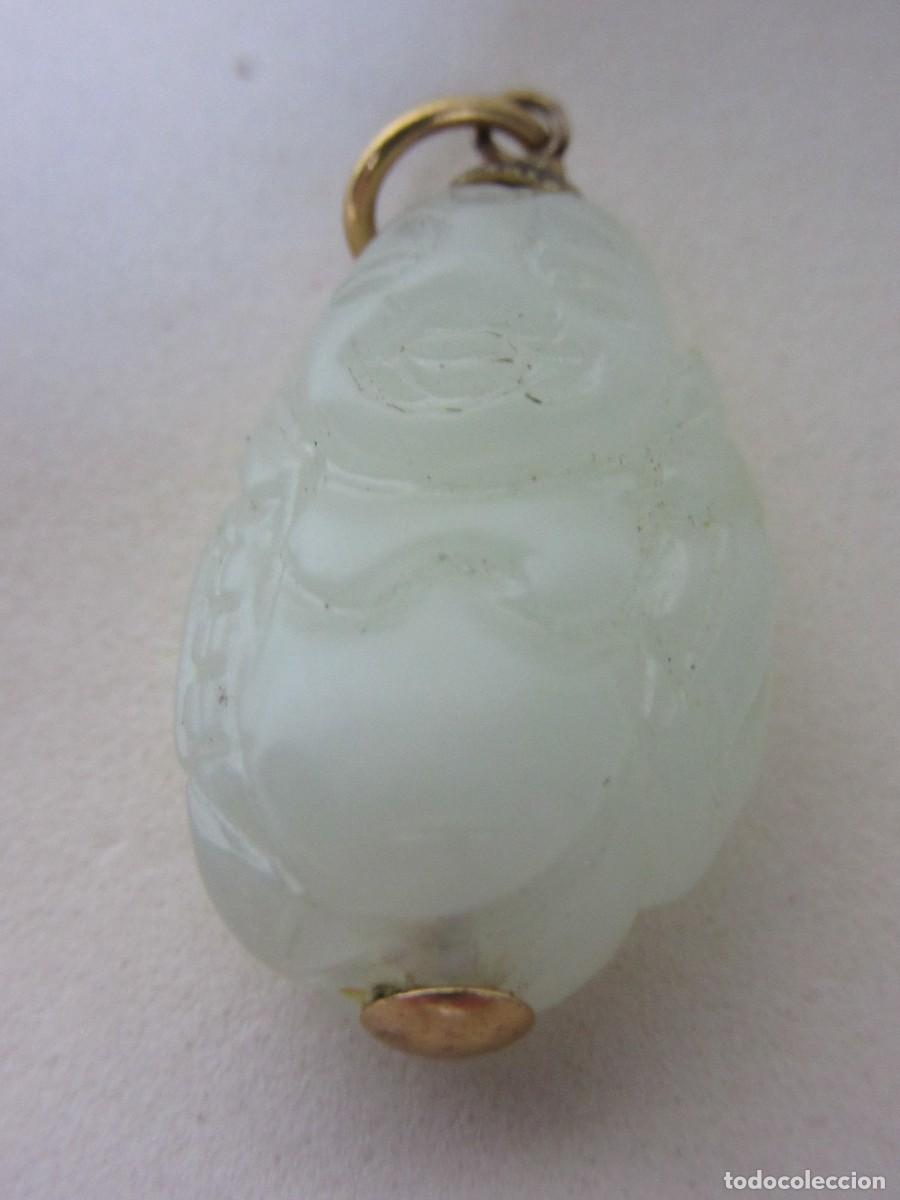 Joyeria: COLGANTE BUDA DE LA FORTUNA EN JADE BLANCO - Foto 2