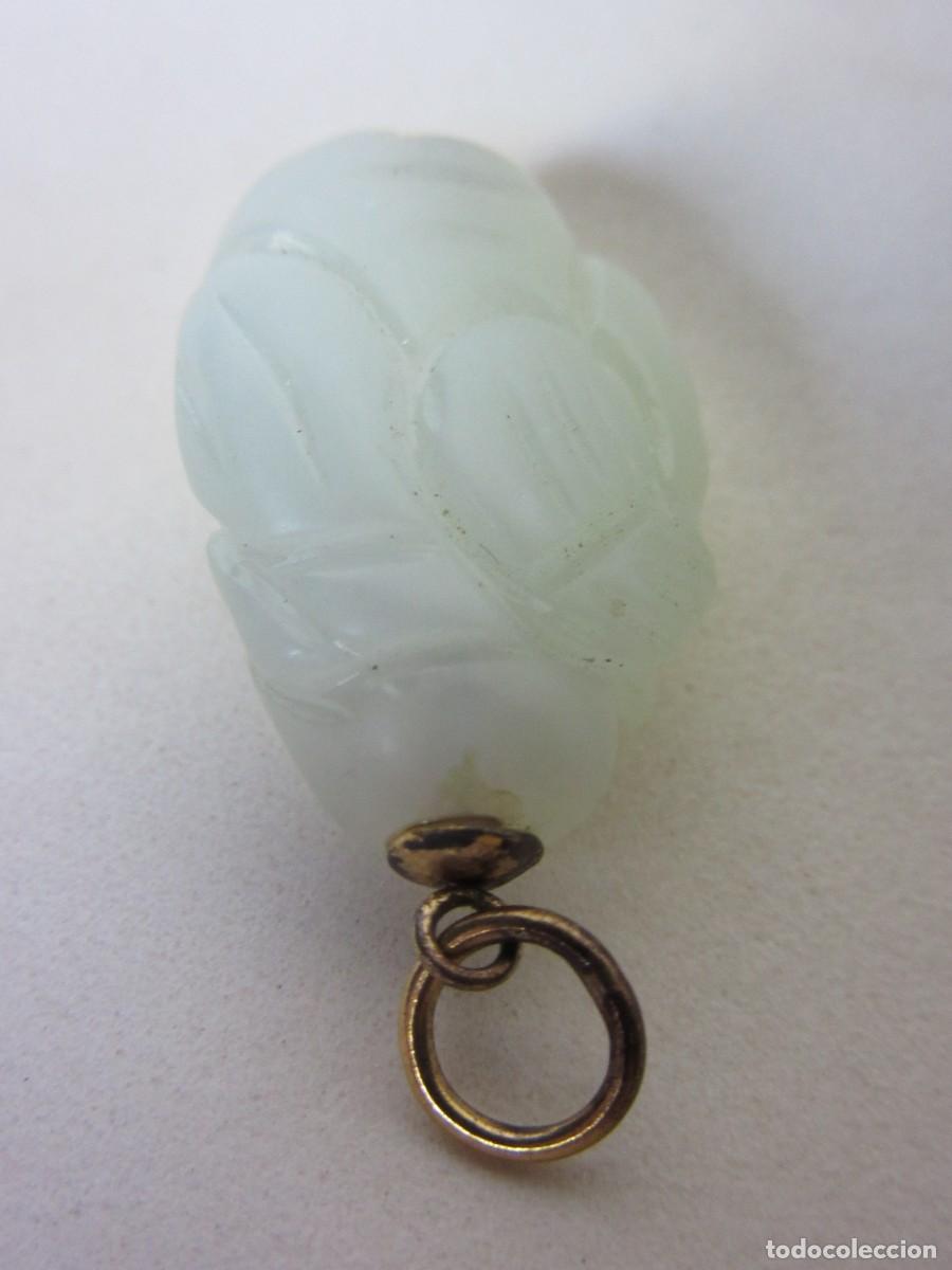 Joyeria: COLGANTE BUDA DE LA FORTUNA EN JADE BLANCO - Foto 4