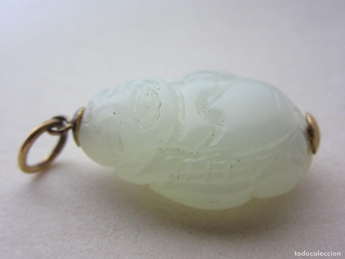 Joyeria: COLGANTE BUDA DE LA FORTUNA EN JADE BLANCO - Foto 5