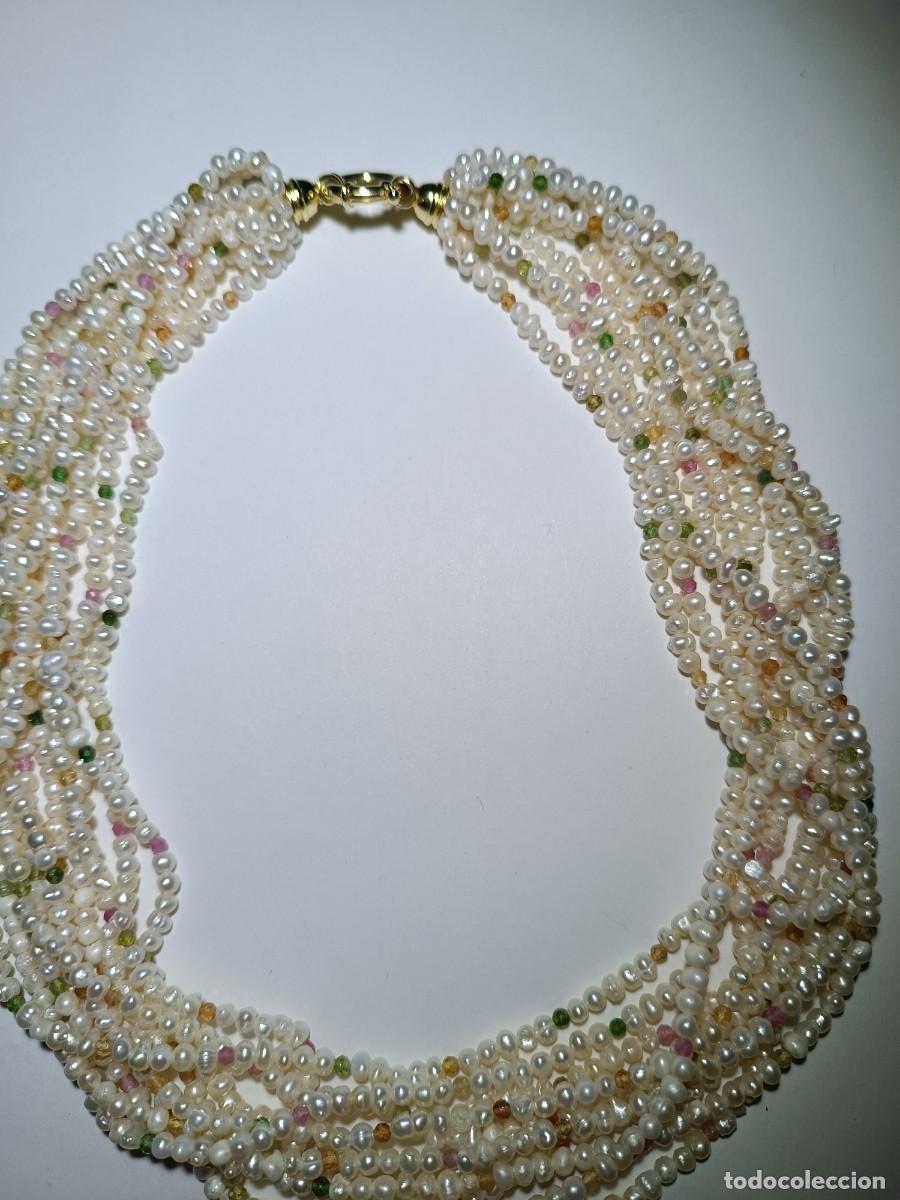 Joyeria: COLLAR DE PERLAS Y TURMALINAS - Foto 6