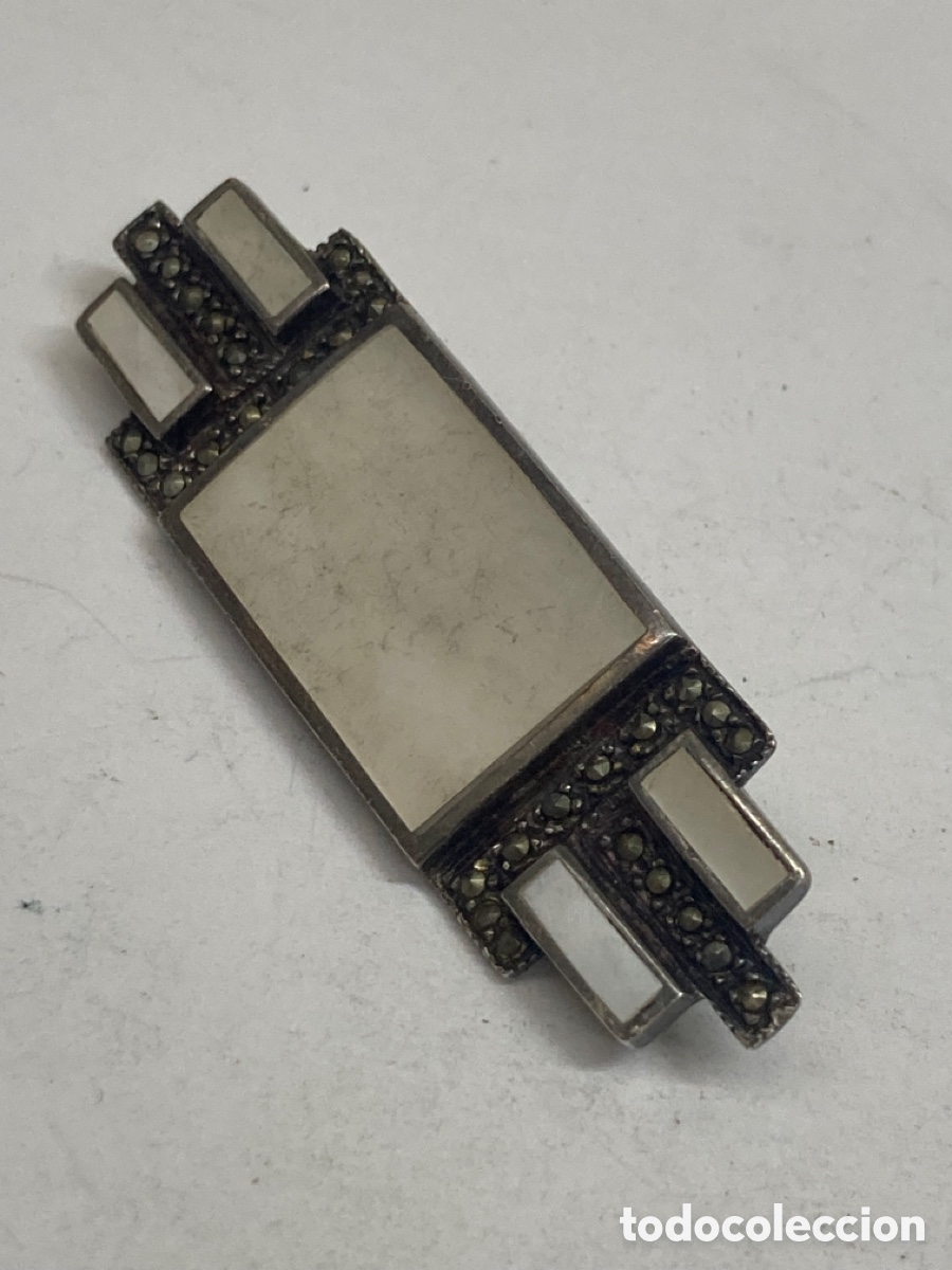 Joyeria: Broche de plata y n&aacute;car/B2 - Foto 1