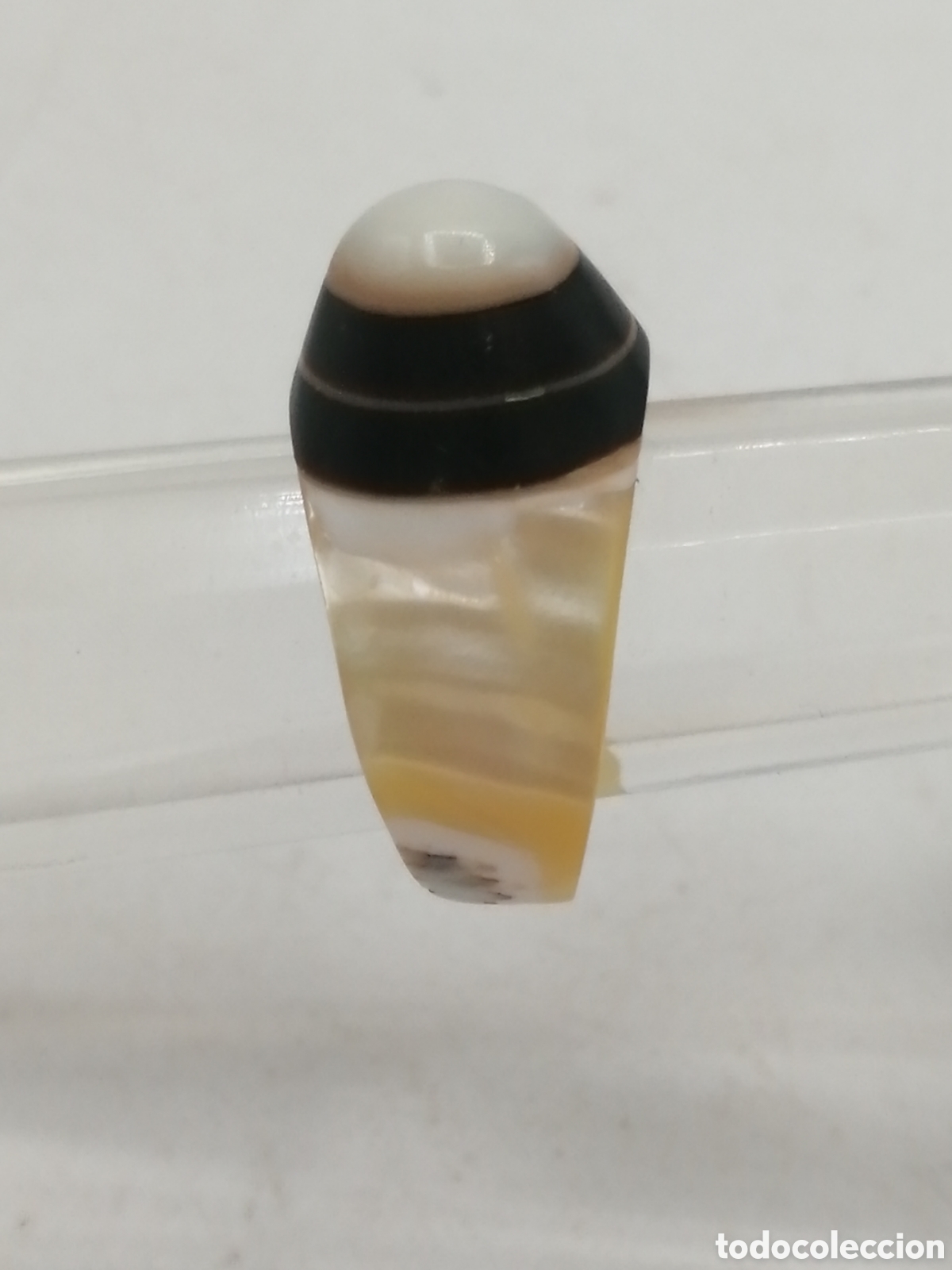 Joyeria: Antiguo anillo n&aacute;car y baquelita - Foto 4