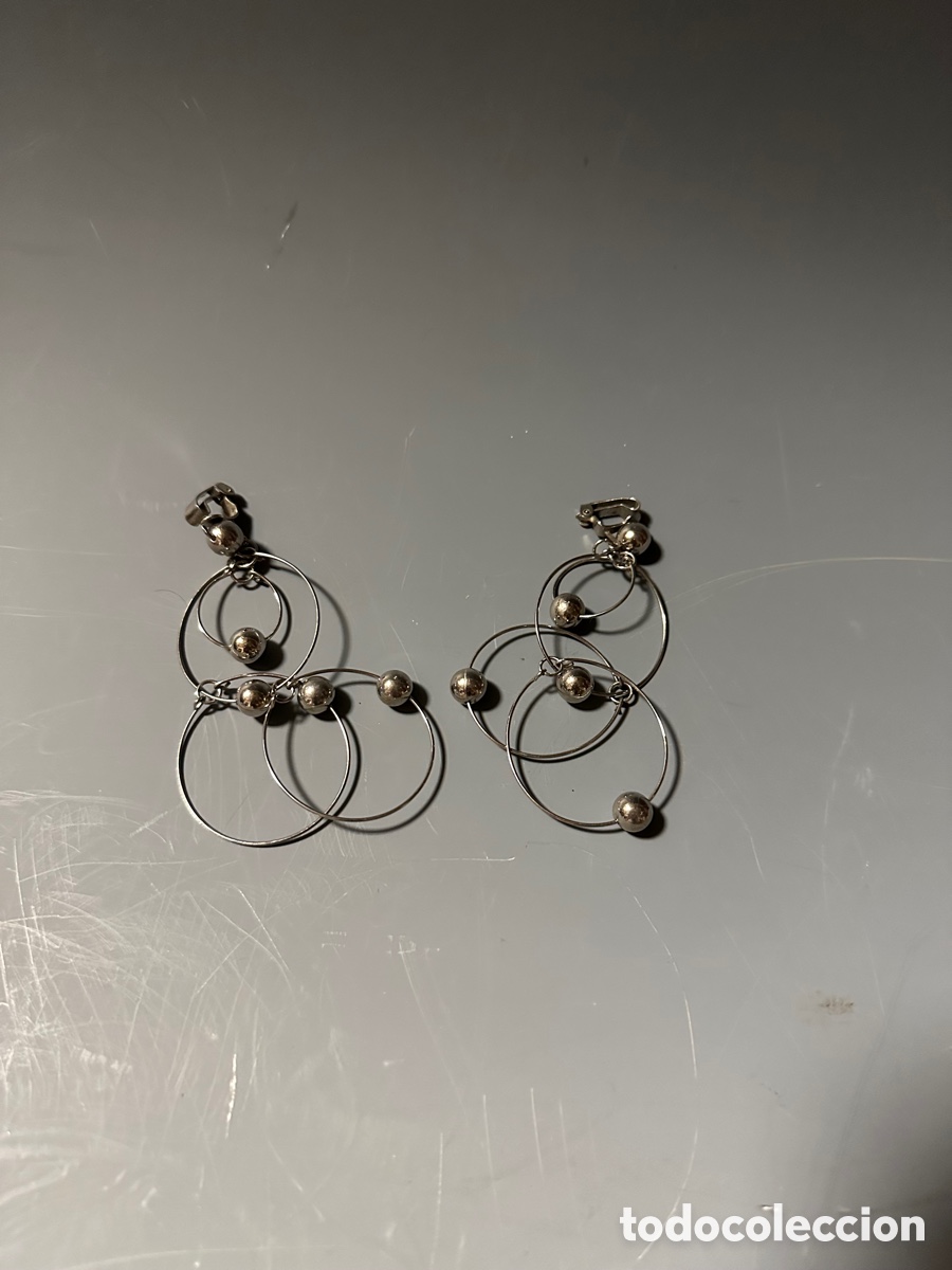 Joyeria: PENDIENTES DE ARO DE PLATA - Foto 2