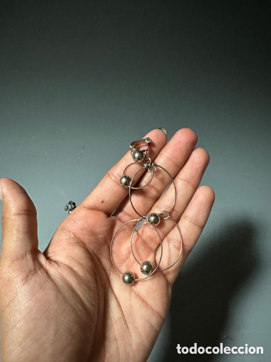Joyeria: PENDIENTES DE ARO DE PLATA - Foto 3