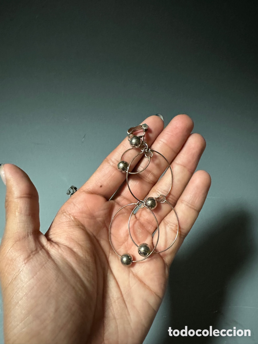 Joyeria: PENDIENTES DE ARO DE PLATA - Foto 4