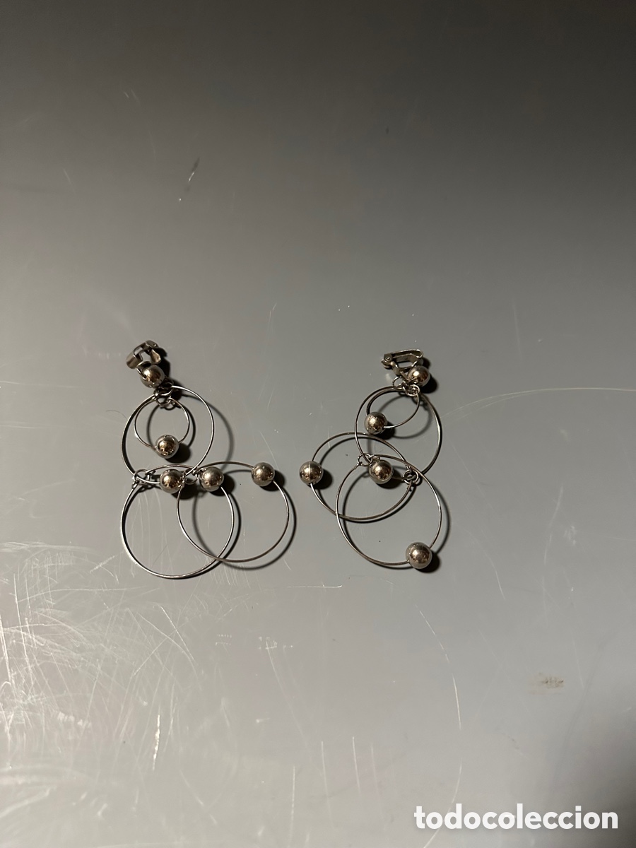 Joyeria: PENDIENTES DE ARO DE PLATA - Foto 1