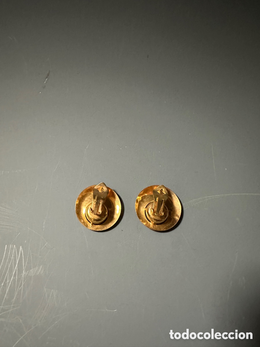 Joyeria: PENDIENTES DORADOS CON RUBIS - Foto 2