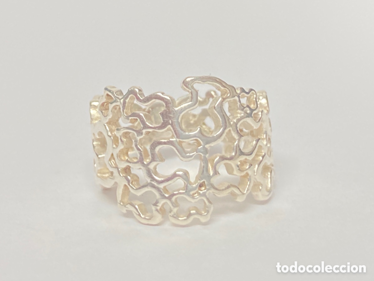 Joyeria: Sortija plata marca TOUS /S56 - Foto 2