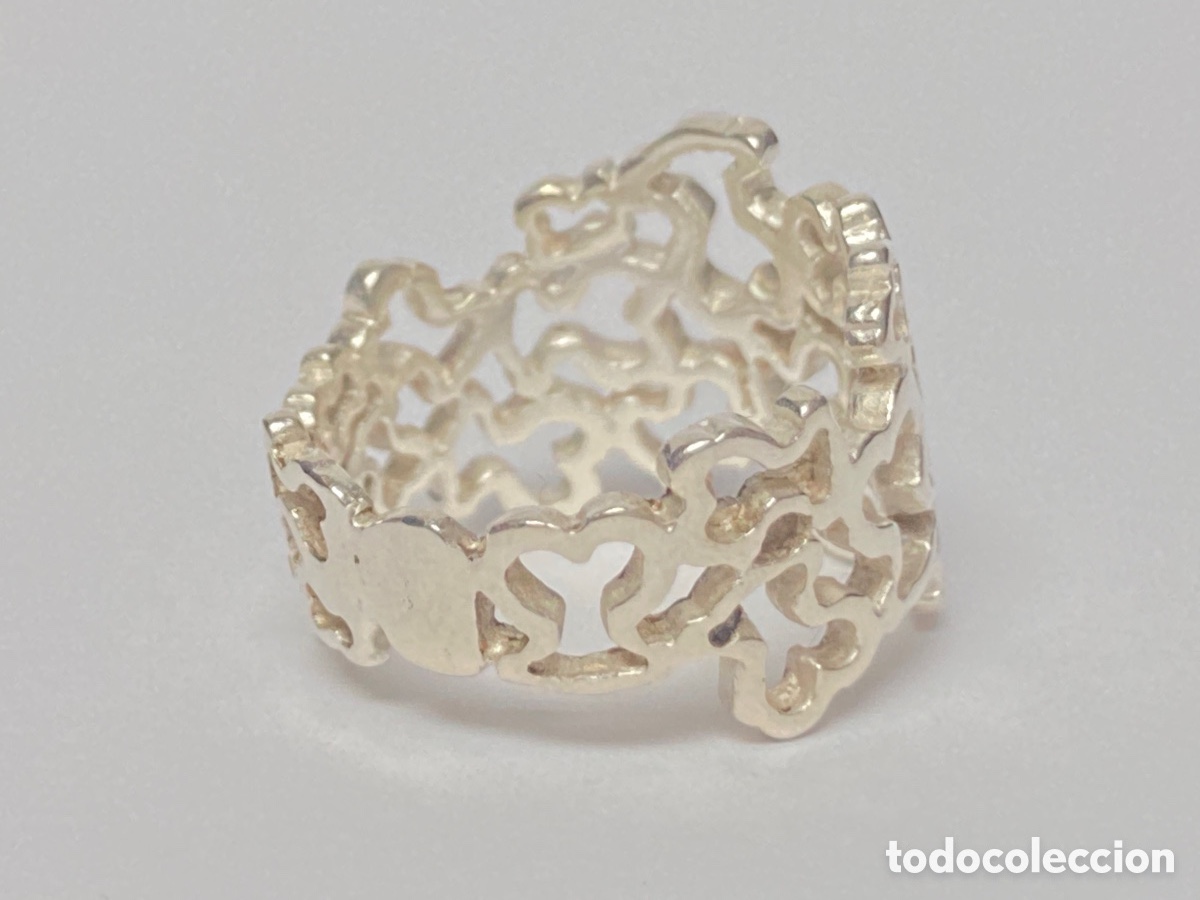 Joyeria: Sortija plata marca TOUS /S56 - Foto 1