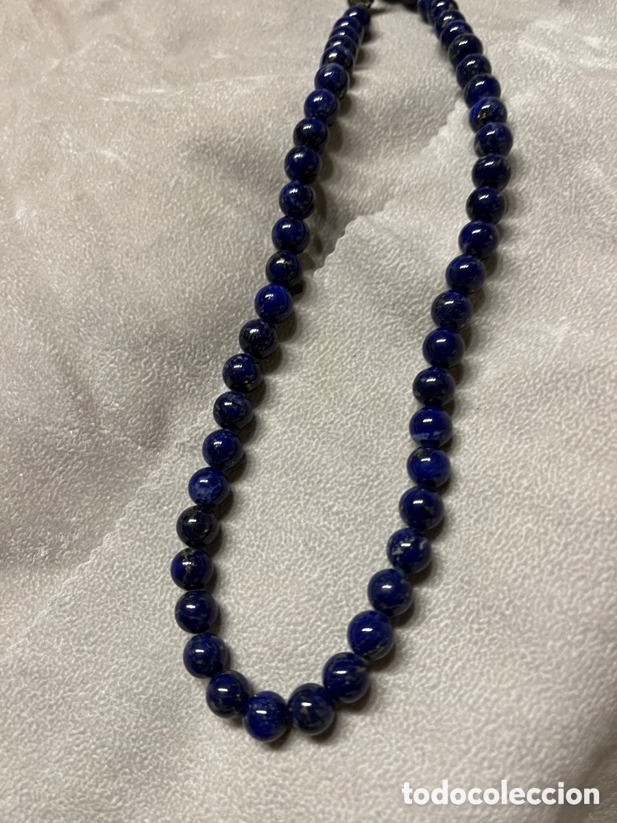Joyeria: Collar lapisl&aacute;zuli con broche marinero - Foto 4
