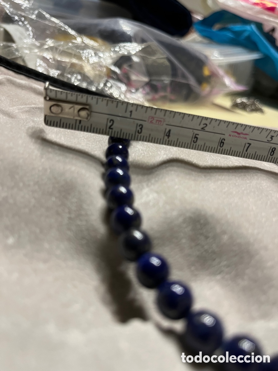 Joyeria: Collar lapisl&aacute;zuli con broche marinero - Foto 7