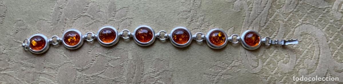 Joyeria: PULSERA DE &Aacute;MBAR DEL B&Aacute;LTICO Y PLATA DE LEY - Foto 2