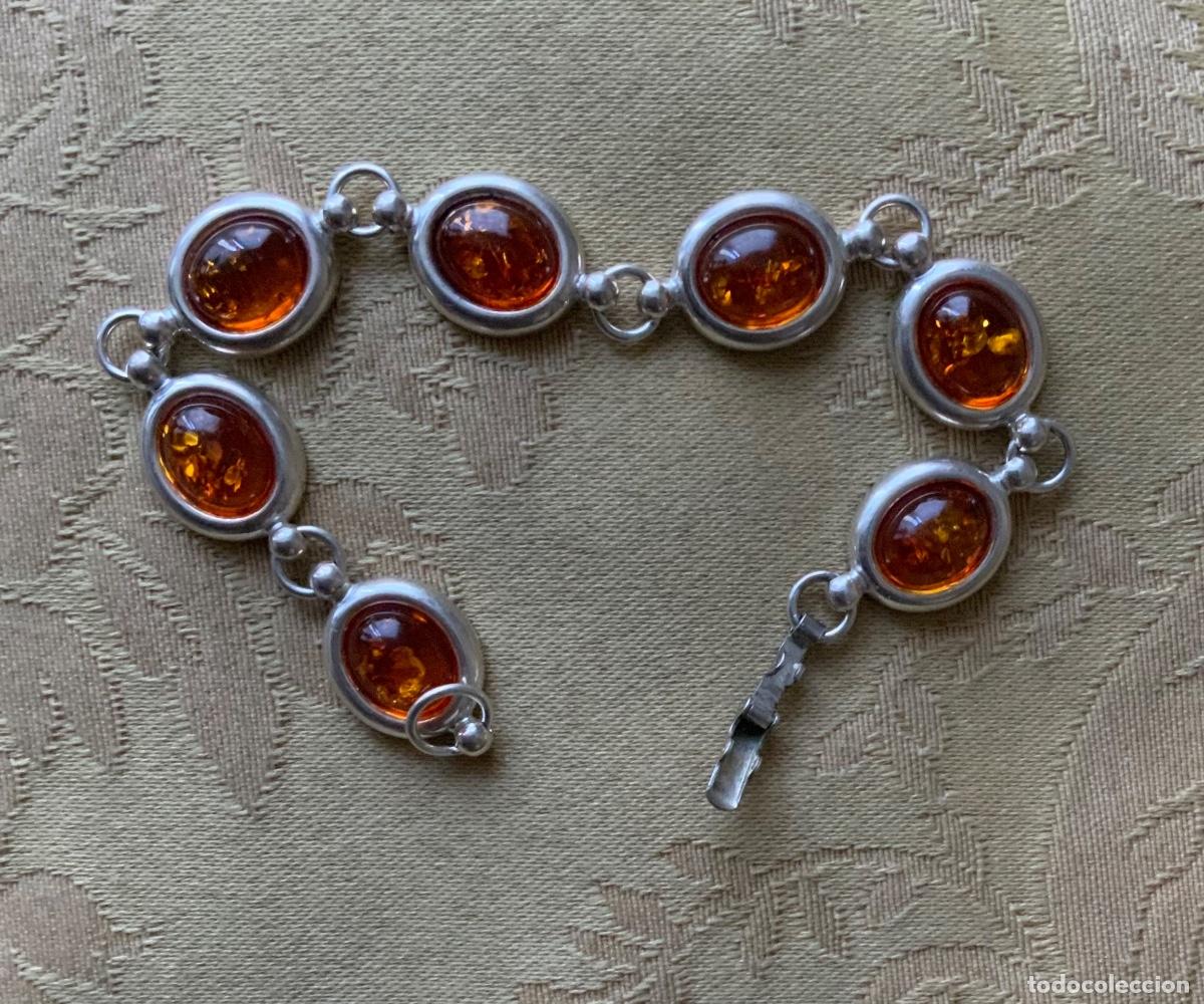 Joyeria: PULSERA DE &Aacute;MBAR DEL B&Aacute;LTICO Y PLATA DE LEY - Foto 3