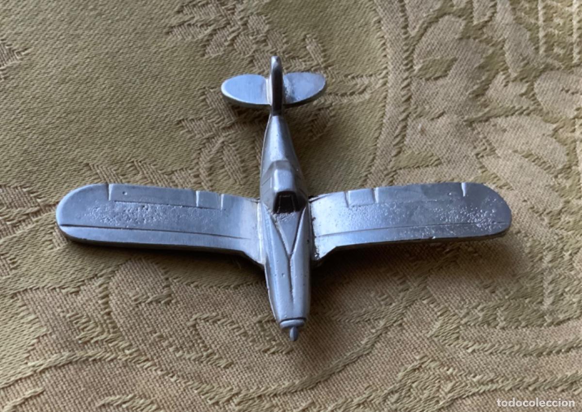 Joyeria: ANTIGUO BROCHE DE PLATA, AVION 7 cm - Foto 5