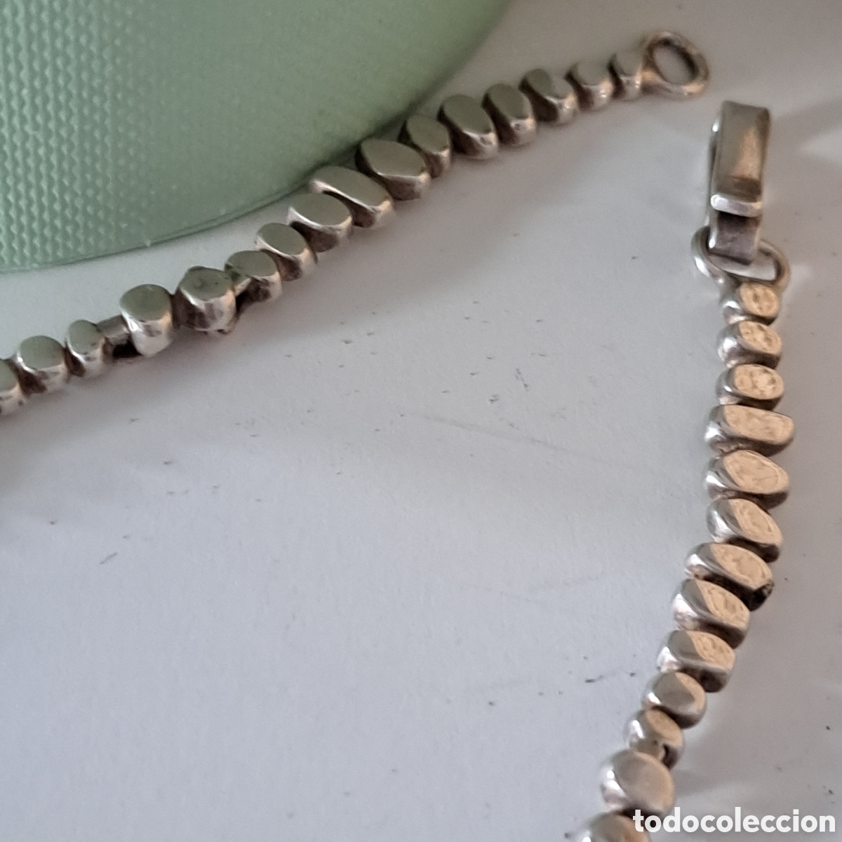 Joyeria: ESPECTACULAR COLLAR DE PLATA DE LEY DE DISE&Ntilde;O. REF S2 C MI CAJ - Foto 5