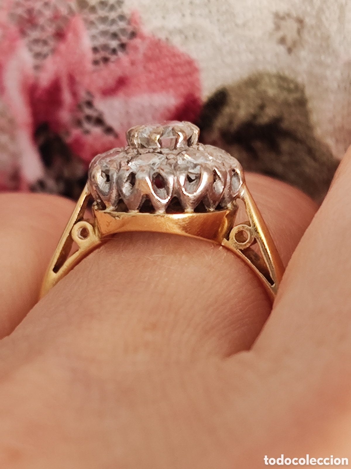 Joyeria: Anillo oro 18ct con diamantes - Foto 4