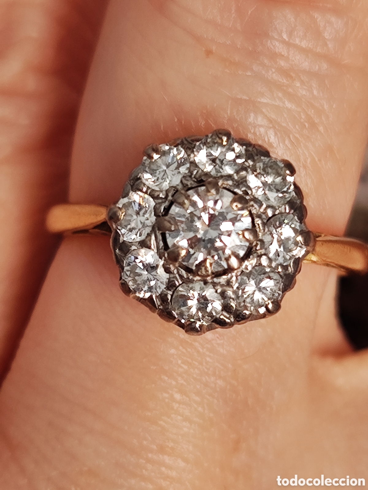 Joyeria: Anillo oro 18ct con diamantes - Foto 6