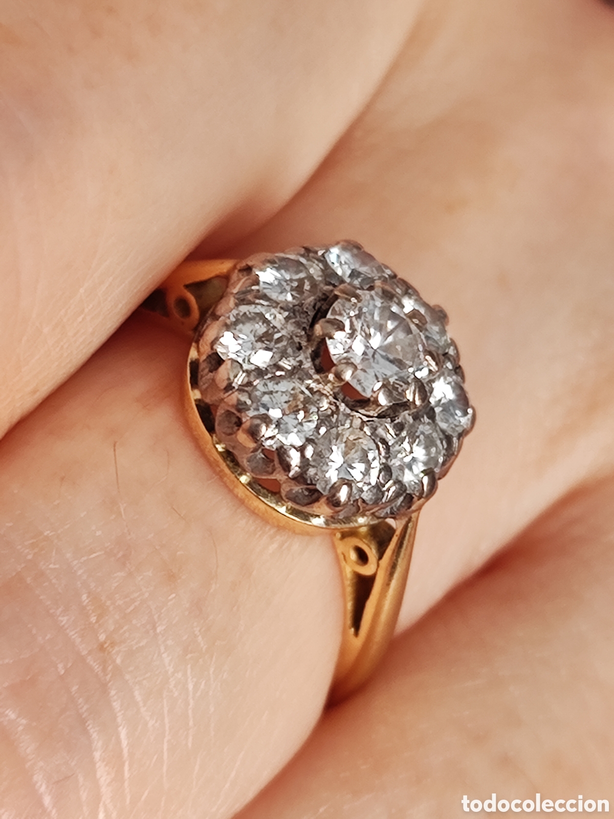 Joyeria: Anillo oro 18ct con diamantes - Foto 7