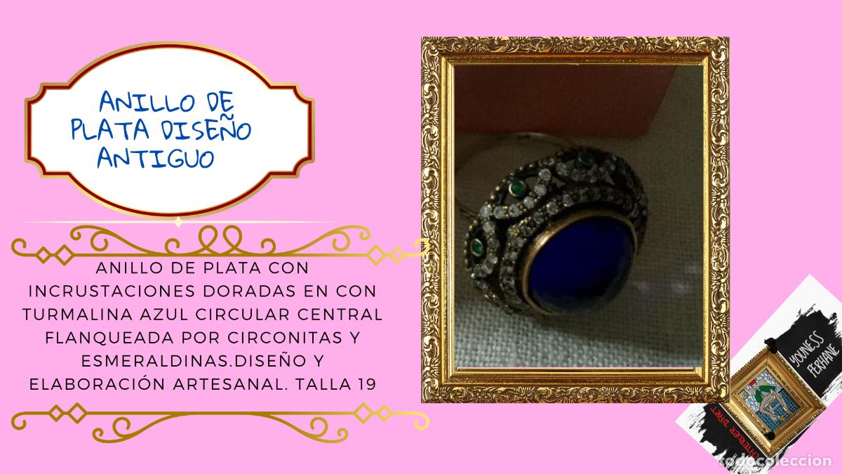 Joyeria: Anillo de plata dise&ntilde;o antiguo - Foto 1