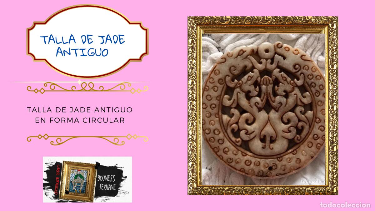 Joyeria: Talla de jade antiguo - Foto 1