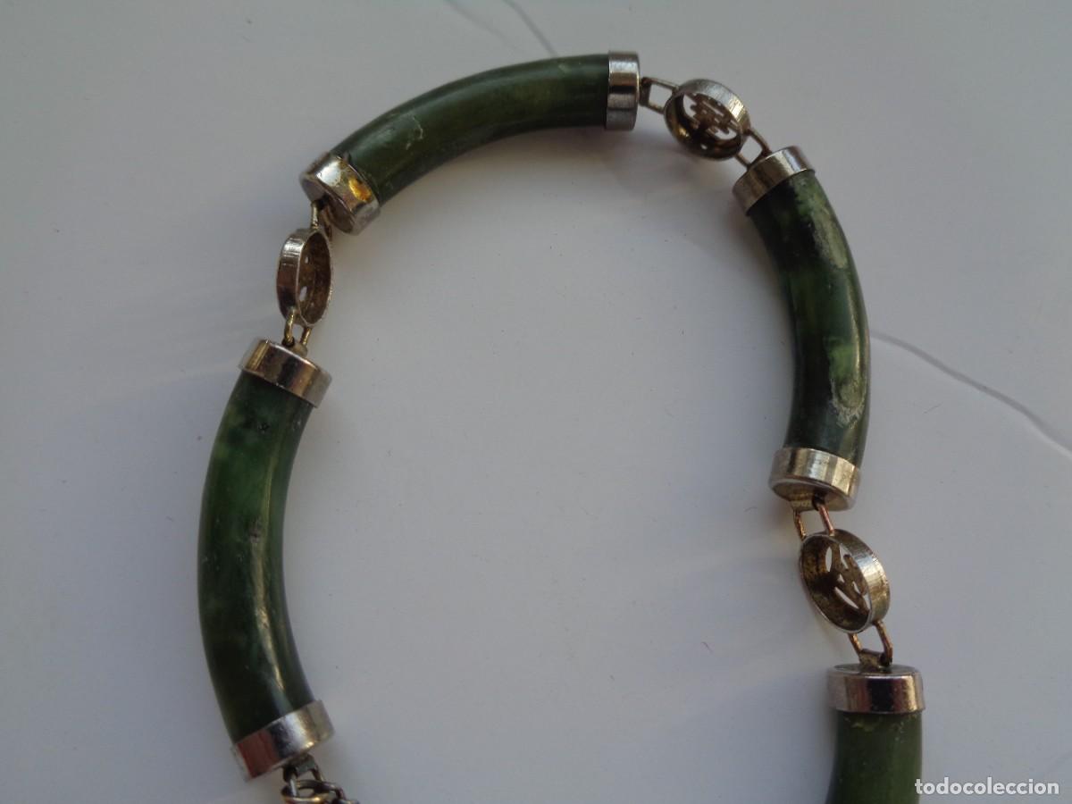 Joyeria: PULSERA DE JADE VERDE CON COLGANTE - Foto 3