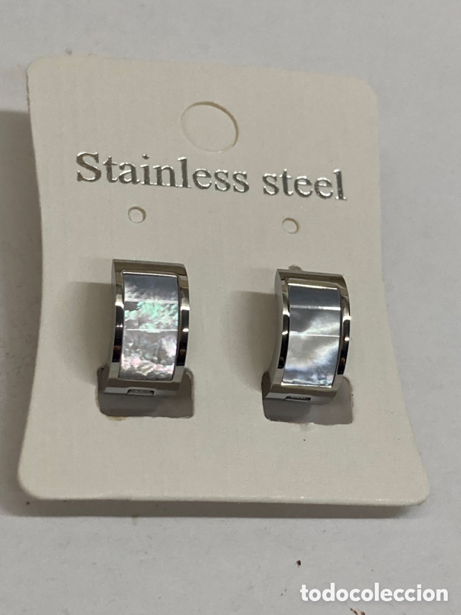 Joaillerie: Pendientes de acero P57