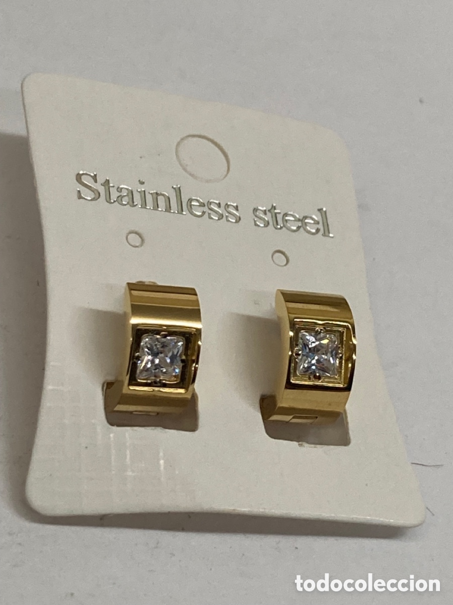 Joaillerie: Pendientes de acero P57