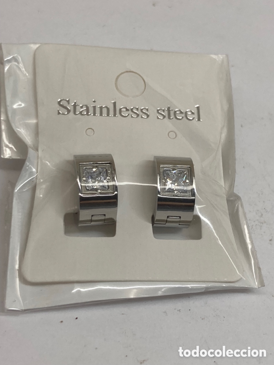 Joaillerie: Pendientes de acero P58