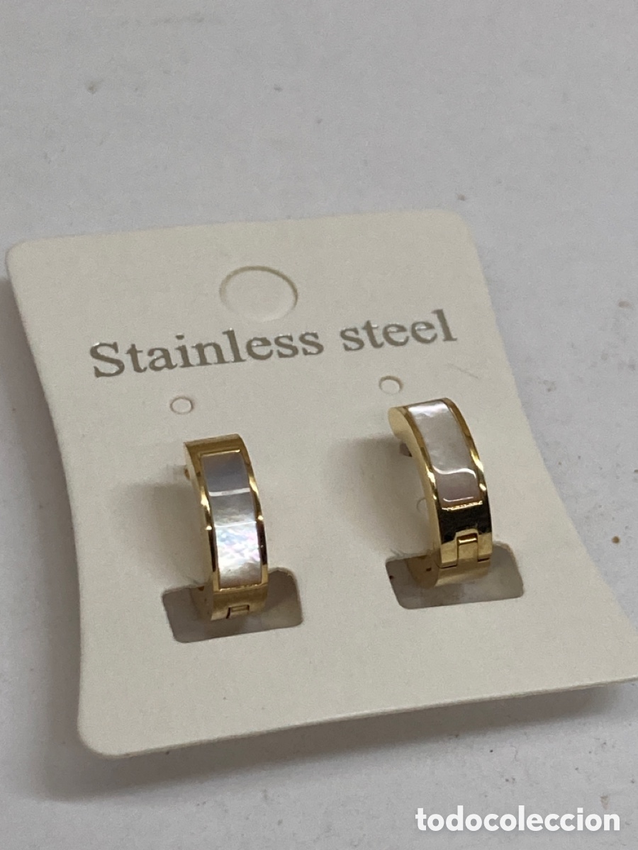 Joaillerie: Pendientes de acero P58