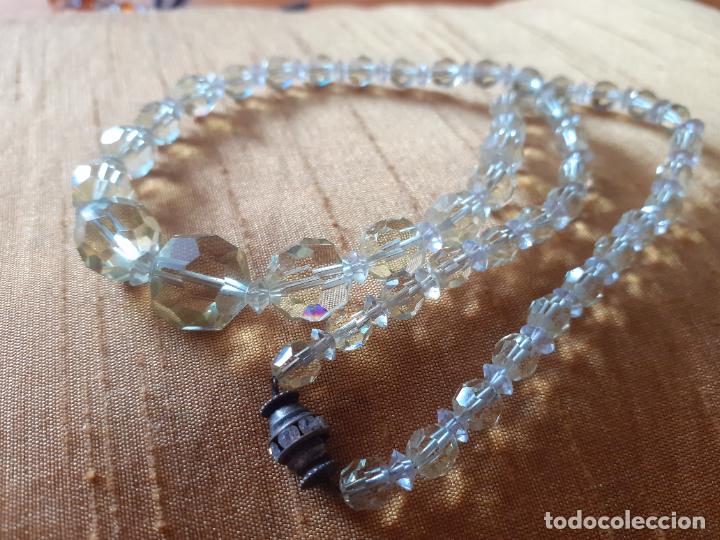 Joyeria: Collar cristal tallado tono amarillo - Foto 1