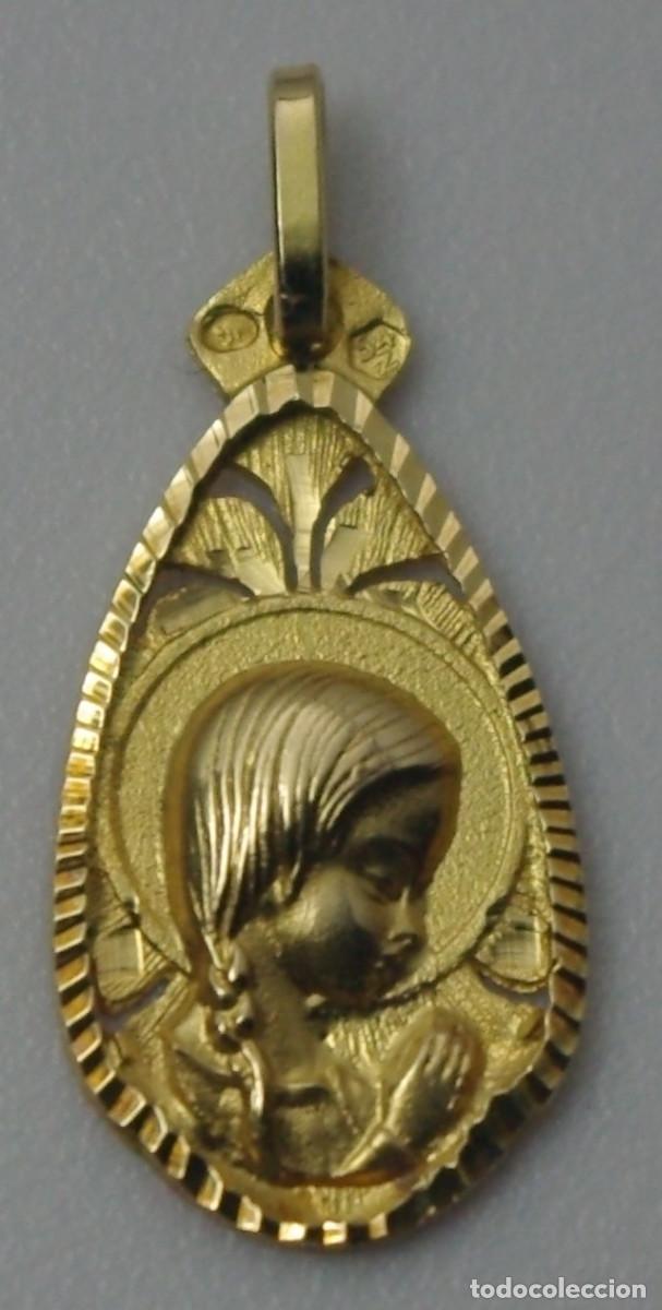 Joyeria: Medalla Virgen Oro de 18Kts. - Foto 1